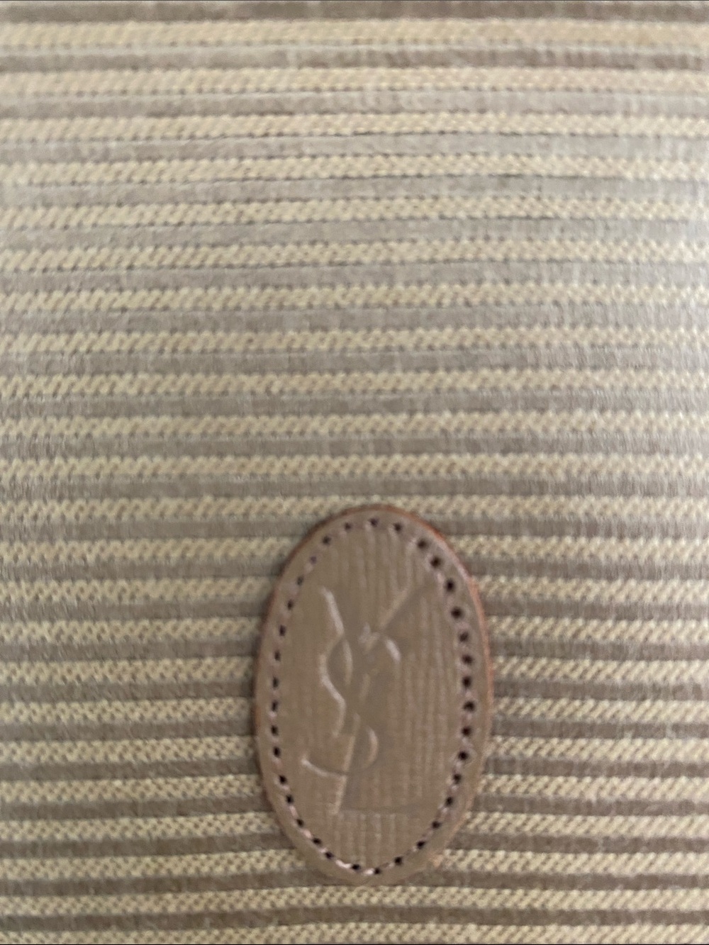 Yves Saint Laurent Beige Canvas with Leather trim Long Wallet - Picture 4 of 12
